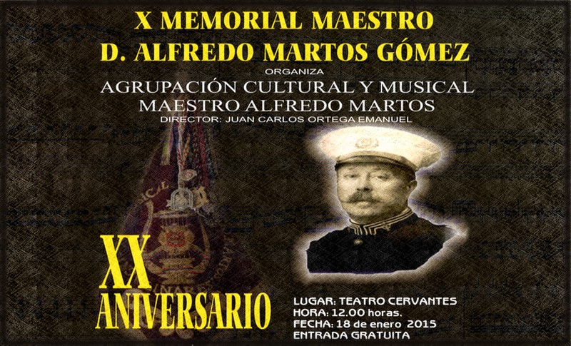 X Memorial Maestro Alfredo Martos Gómez