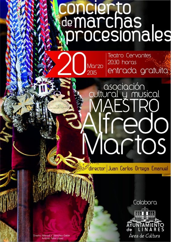 Cartel-Concierto-Marchas-Procesionales-2015-Agrupación-Maestro-Alfredo-Martos-Linares