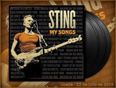 Sting presenta My Songs, en el FestMuve de Úbeda 2019