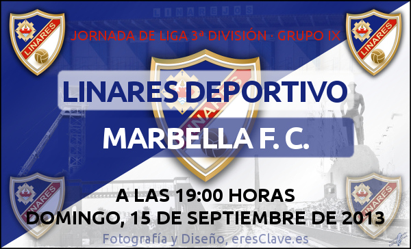 Linares Deportivo - Marbella F. C. (15 de septiembre de 2013 - 19:00 horas)