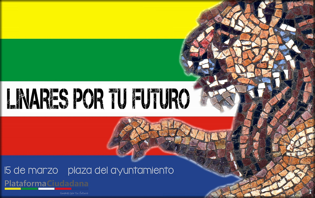 cartel Linares Por Tu Futuro, 15 de marzo de2014