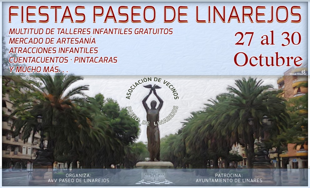 Del 27 al 30 de octubre Fiestas en el Paseo de Linarejos.